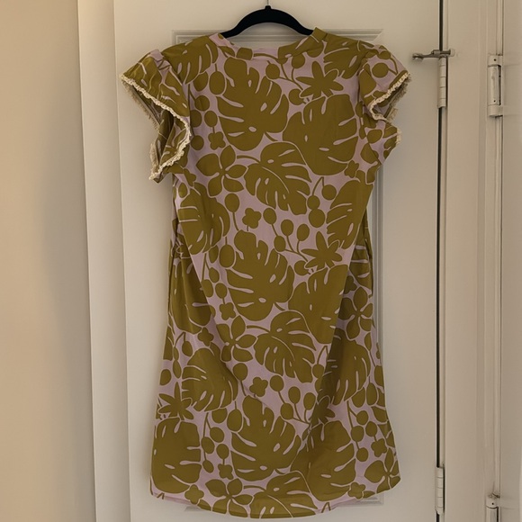 THML Pink and Gold Floral Dress - Picture 3 of 3